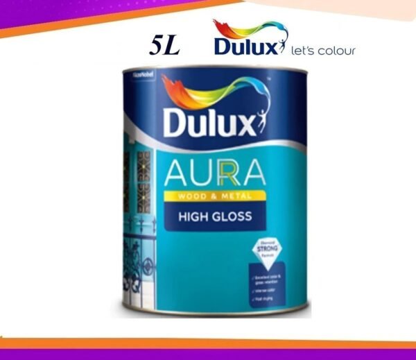 5L Dulux Aura High Gloss / STELLAR [Wood & Metal Paint]
